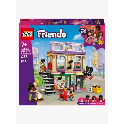 Bilde av LEGO Friends 42653 Musikkbutikk og leilighet Byggesett Plast