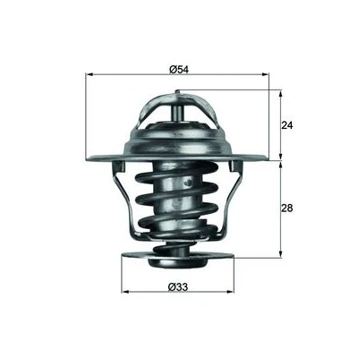 Bilde av MAHLE ORIGINAL TX 11 92D Termostat 92 54 med tetning OPEL: Vectra A Sedan, Astra G Caravan, Rekord E1 Sedan