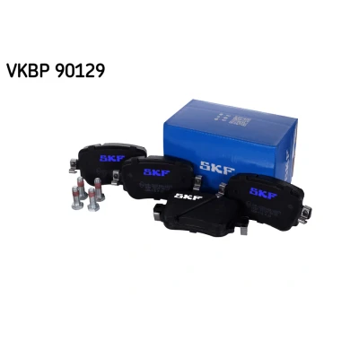 Bilde av SKF VKBP 90129 Bremseklosser ikke klargjort for slitasjeindikator VOLKSWAGEN: Sharan II, CADDY 4 Kombi, SEAT: Leon III Hatchback