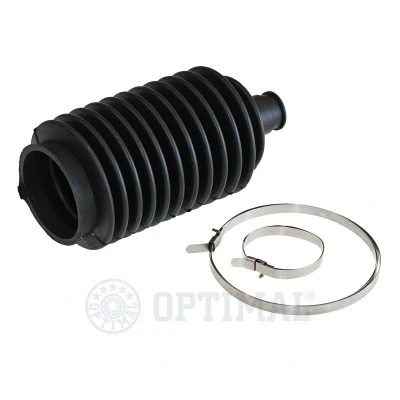 Bilde av OPTIMAL LM 10062S Tannstangmansjett gummi framaksel med bøyler 10, 46mm 145mm