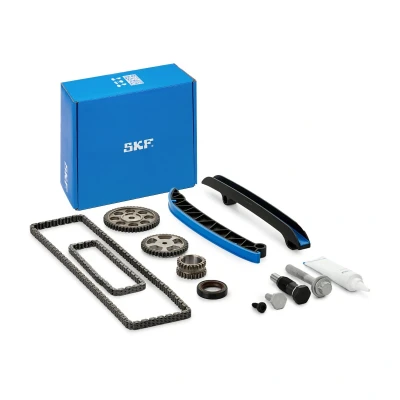 Bilde av SKF VKML 81306 Registerkjedesett med oljepumpekjede VOLKSWAGEN: Touran I, GOLF 6, Polo V Hatchback, AUDI: A1 A3 Sportback, Hatchback