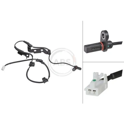 Bilde av A.B.S. 31863 ABS sensor aktiv 1110 hvit HYUNDAI: i30 II Hatchback
