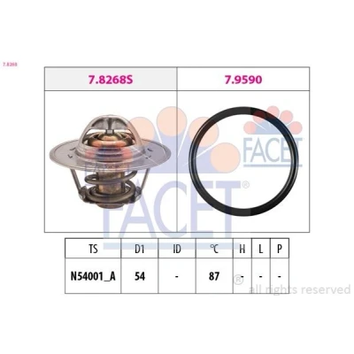 Bilde av Termostat FACET 7.8268