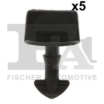 Bilde av FA1 21 40047.5 klips, pynte /beskyttelseslist svart