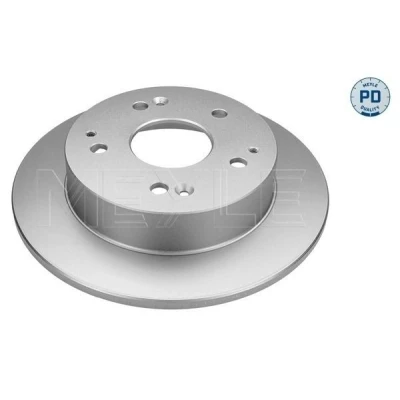Bilde av MEYLE 31 15 523 0057/PD Bremseskiver bakaksel 260 10 5 114,3 fullt ut Sink lamell belagt PD Quality HONDA: CIVIC 7 Hatchback