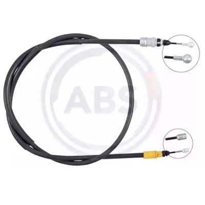 Bilde av Kabel, parkeringsbremse, Bakre venstre, fiat,opel,renault,vauxhall, 365312075R, 4422442, 6000617626, 93868406
