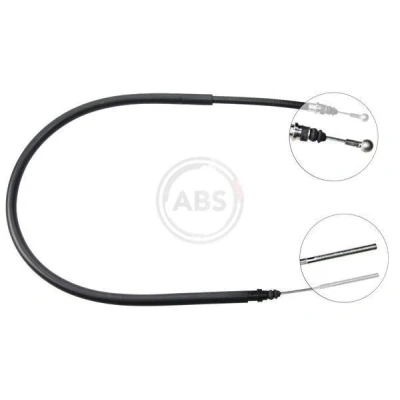 Bilde av A.B.S. K16517 Bremsekabel 1041 Skivebrems for høyre/venstre ratt PEUGEOT: 807
