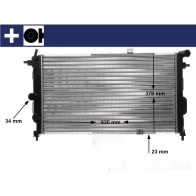 Bilde av Radiator MAHLE ORIGINAL CR 438 000S
