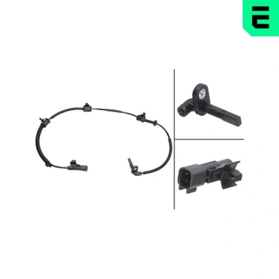 Bilde av OPTIMAL 06 S393 ABS sensor framaksel venstre, høyre aktiv 740 OPEL: Insignia A Sports Tourer, Sedan, Hatchback