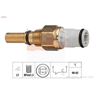 Bilde av EPS 1.850.090 Temperaturbryter, radiator ventilator M16x1,5 Made in Italy OE Equivalent