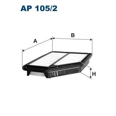 Bilde av FILTRON AP 105/2 Luftfilter 46 199 294,5 Filterinnsats HONDA: CR V 3, 2, FR