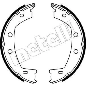 Bilde av Bremsesko sett, parkeringsbremse METELLI 53 0374
