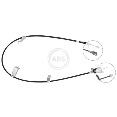 Bilde av A.B.S. K19897 Bremsekabel 1745 Skivebrems for høyre/venstre ratt NISSAN: X Trail