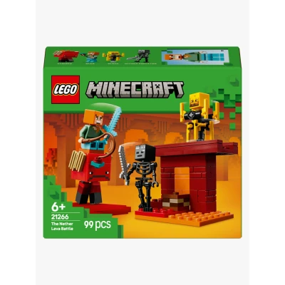 Bilde av LEGO Minecraft 21266 Underverden lavakamp Byggesett Plast