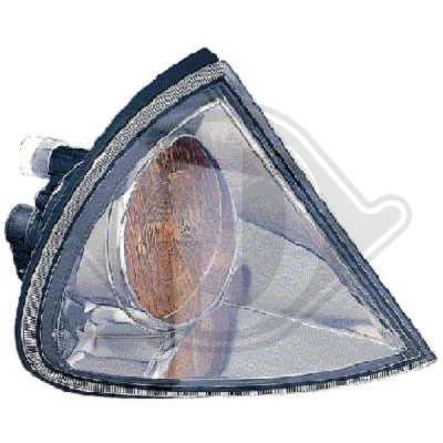 Bilde av DIEDERICHS 6623172 Blinklys transparent høyre med pæreholder