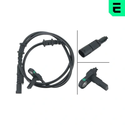Bilde av OPTIMAL 06 S927 ABS Sensor framaksel venstre, høyre Hall prinsipp 862 MERCEDES BENZ: Sprinter 3.5 T Minibuss, Van