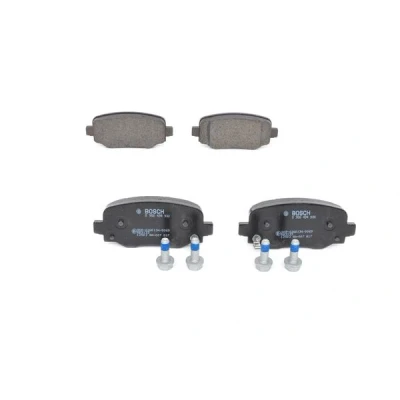 Bilde av BOSCH 0 986 494 930 Bremseklosser Low Metallic med integrert slitasjevarselkontakt, akustisk slitasjevarsel skruer tilbehør