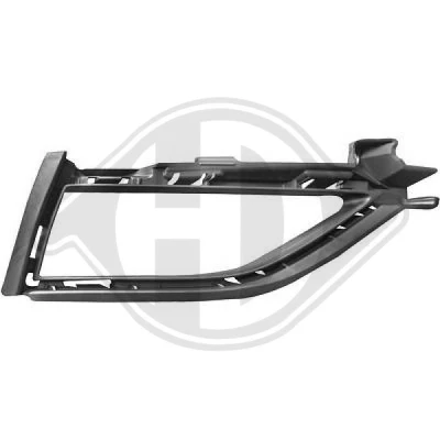Bilde av DIEDERICHS 2217048 Ventilasjonsgitter foran høyre for kjøretøy med tåkefrontlys VOLKSWAGEN: Golf 7, 7 Variant