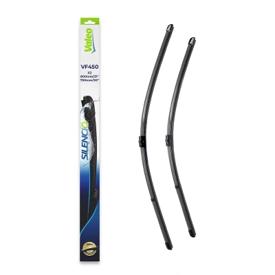 Bilde av Vindusvisker Valeo Silencio X.trm, Flat Blade Set 574395 foran Rammeløs stiftfeste CITROËN: C4 I Grand Picasso