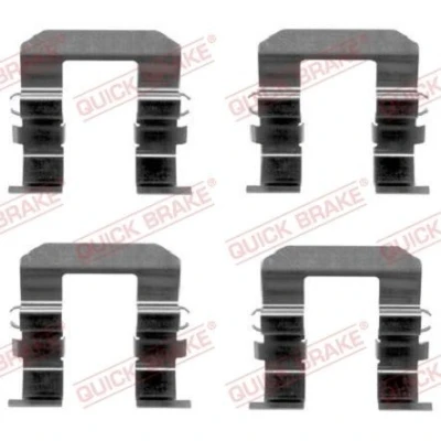 Bilde av QUICK BRAKE 109 1704 Tibehørsett, skivebremse belegg OPEL: Antara, HYUNDAI: Terracan, CHEVROLET: Captiva