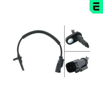 Bilde av OPTIMAL 06 S873 ABS sensor framaksel venstre, høyre aktiv 218 FORD: Transit Custom V362 Minibuss, V363 Van