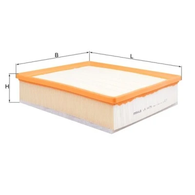 Bilde av MAHLE ORIGINAL LX 4479 Luftfilter 70,3 246 291,6 Filterinnsats VOLKSWAGEN: Crafter Van