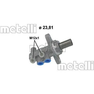 Bilde av METELLI 05 1261 Hovedsylinder 23,81 Aluminium