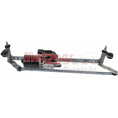 Bilde av METZGER 2191072 Vindusvisker Stangsystem for venstreratt foran med elektromotor VOLKSWAGEN: Golf 6, 5