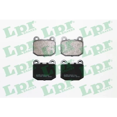 Bilde av LPR 05P947 Bremseklosser SUBARU: Impreza II Sedan, Stasjonsvogn, LOTUS: Exige