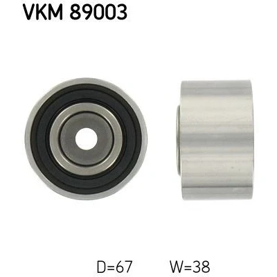Bilde av SKF VKM 89003 Styrerulle kilerem tannrem OPEL: Monterey A