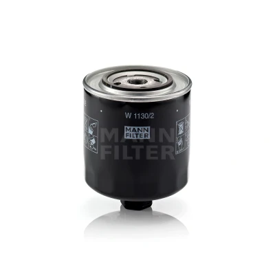 Bilde av MANN FILTER W 1130/2 Oljefilter 3/4 16 UNF med en retursperreventil Påskruingsfilter AUDI: A6 C4 Avant, 100 Sedan
