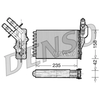 Bilde av DENSO DRR23001 Varmeveksler