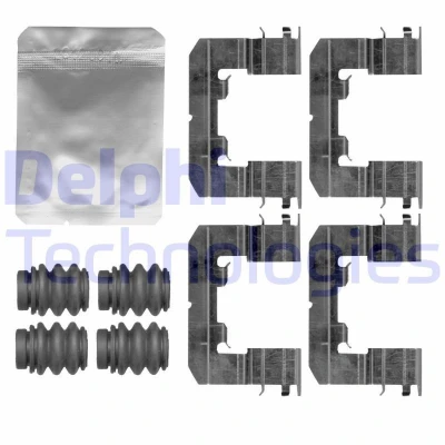 Bilde av DELPHI LX0766 Tibehørsett, skivebremse belegg