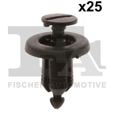 Bilde av FA1 75 30004.25 klips, pynte /beskyttelseslist svart RENAULT: MASTER 3 Kasten