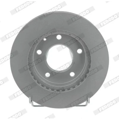 Bilde av FERODO PREMIER Coat+ disc DDF496C Bremseskiver 258 24 5 ventilert belagt uten skruer MAZDA: 626 IV Hatchback