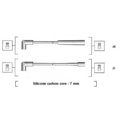 Bilde av MAGNETI MARELLI 941425020940 Pluggledninger