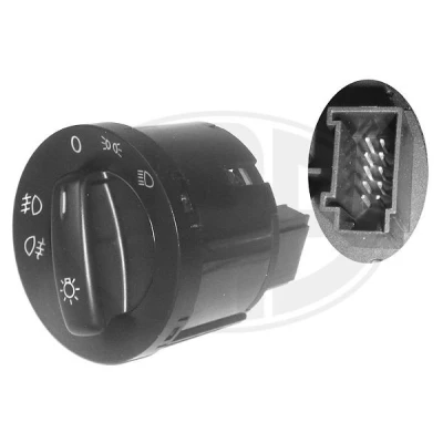 Bilde av ERA 662440 Bryter, hovedlys VOLKSWAGEN: Passat B6 Variant, Touran I, Caddy 3