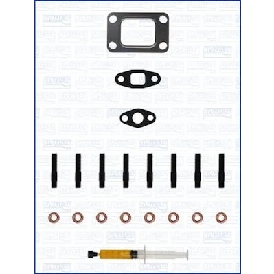 Bilde av AJUSA JTC11416 Monteringssett, lader with studs, syringe oil med tetning montageanvisning MERCEDES BENZ: E Klasse T modell, W124 Stasjonsvogn