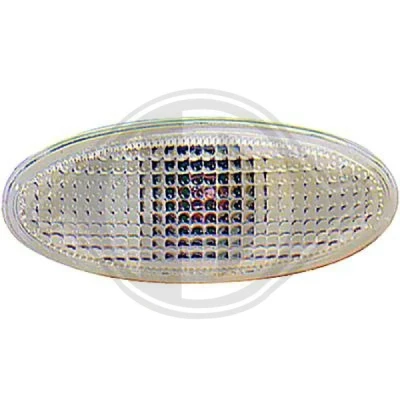 Bilde av DIEDERICHS 6023076 Blinklys transparent sideinstallasjon, på begge sider med pæreholder