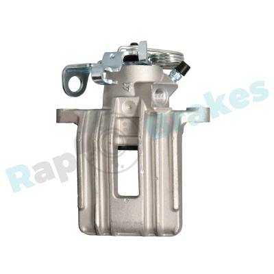 Bilde av RAP BRAKES R K0589 Bremsecaliper grå Aluminium høyre bakaksel uten holder VOLKSWAGEN: Golf 4, 4 Variant, Bora Sedan, AUDI: A3 Hatchback, TT Coupé
