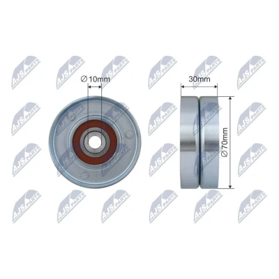 Bilde av Løpehjul, kilerem, lexus es, gs, is ii, iii, c, rx, lotus evora, toyota camry sedan, land cruiser prado, rav 4 sienna, 16604
