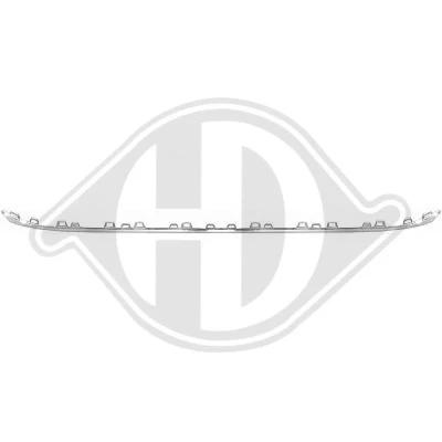 Bilde av DIEDERICHS 2249161 Pynte / vernelist, støtfanger foran VOLKSWAGEN: Passat B8 Variant