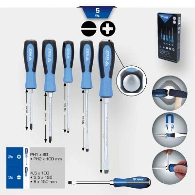 Bilde av Slagskrutrekkersett KS TOOLS BT031020