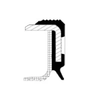 Bilde av CORTECO 49124364 Veivaksel Tetningsring girkassesiden PTFE (rolytetrafluorethylen) LAND ROVER: Discovery 5