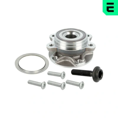 Bilde av OPTIMAL 100007L Hjullagersett med hjulnav, integrert magnetisk senorring 141 AUDI: A6 C6 Avant, Sedan, Allroad