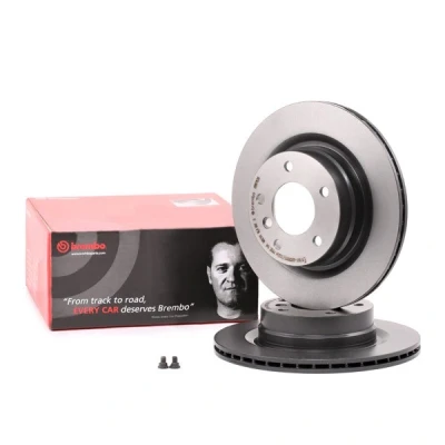 Bilde av BREMBO COATED DISC LINE 09.9793.11 Bremseskiver 300 20 5 innvendig ventilert belagt høy karbon med skruer BMW: 1 Hatchback, 3 Sedan, Touring