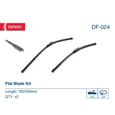 Bilde av Vindusvisker Denso Flat DF 024 Rammeløs MERCEDES BENZ: ML Klasse, GL, R Klasse