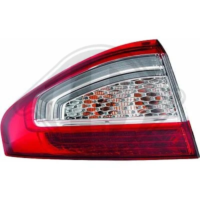 Bilde av Baklykter venstre ytre del LED, PY21W uten pæreholder FORD: Mondeo Mk4 Hatchback (BA7) 1.6 EcoBoost, 2.0 2.2 TDCi, 2.5, 2.3, Flexifuel