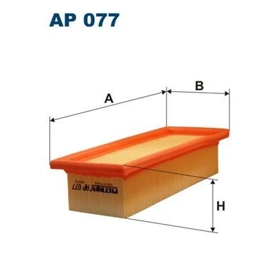 Bilde av FILTRON AP 077 Luftfilter 62 104 257 Filterinnsats