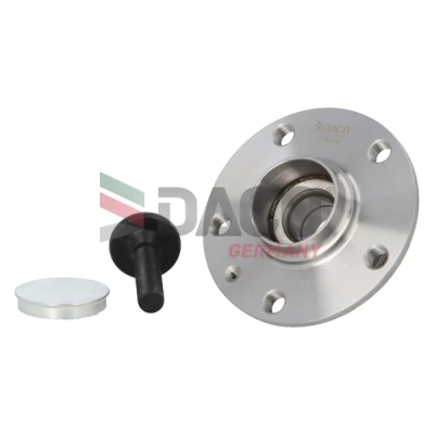 Bilde av DACO Germany 110203 Hjullagersett med integrert ABS sensor VOLKSWAGEN: Golf 6, 7, 5, AUDI: A3 Sportback, Hatchback